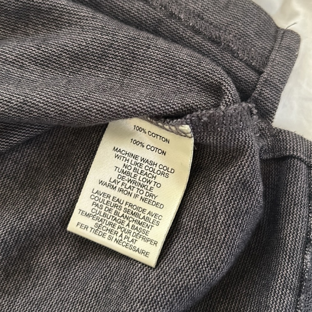 Soft 1/4 zip thick 100% cotton long sleeve shirt - Picture 3 of 3